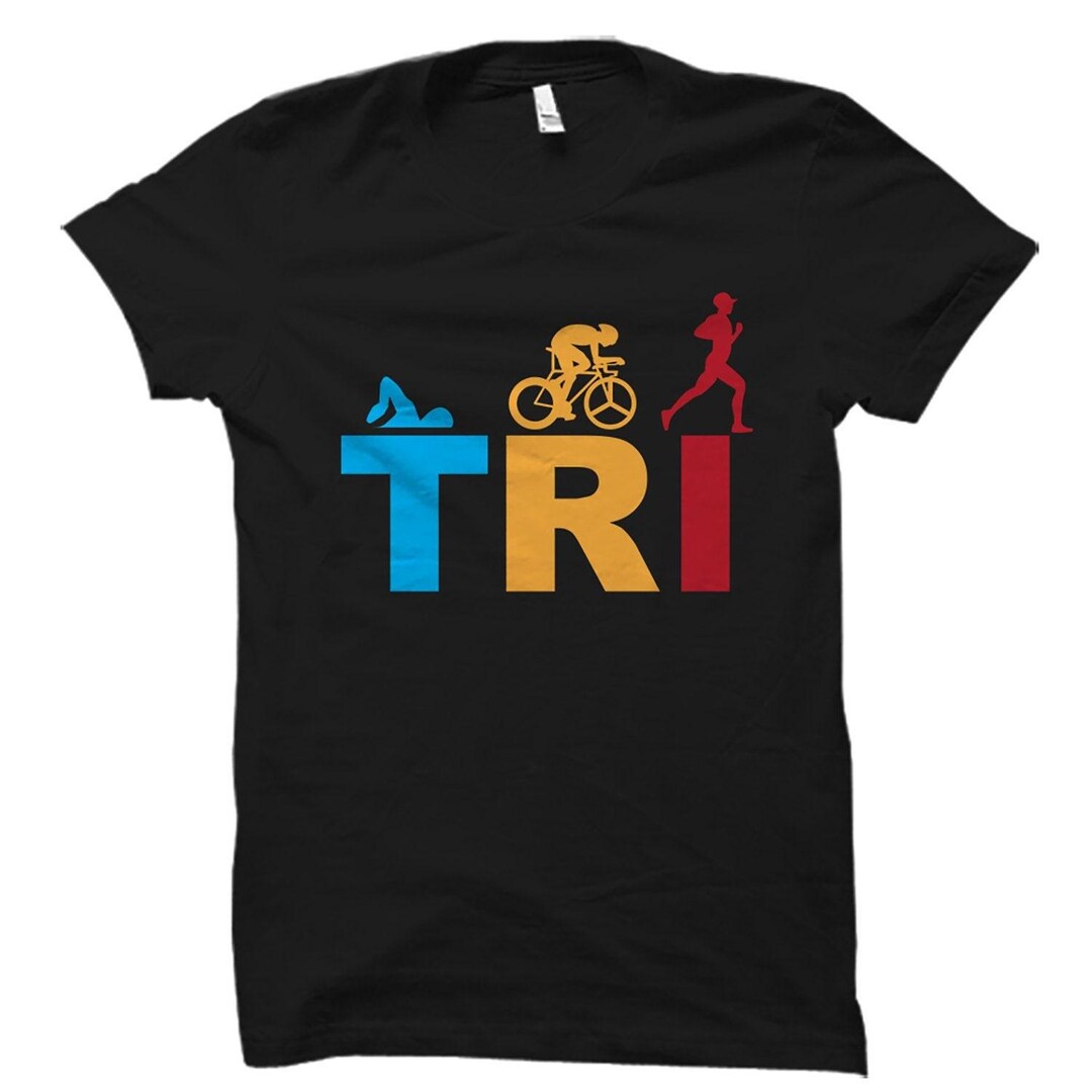 Triathlon Shirt, Triathlete Gift, Triathlon Gift, Gift For Triathlete, Triathlon T-Shirt, Triathlete Shirt, Triathlon Champion MakerPlace by